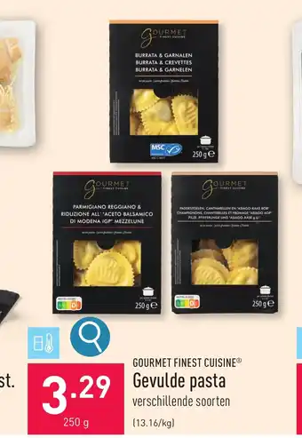 ALDI Gevulde pasta 250 g aanbieding