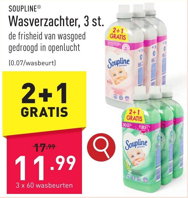 Wasverzachter promotie bij ALDI