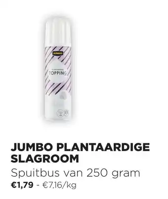 Jumbo Plantaardige Slagroom