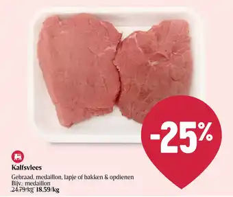 Delhaize Kalfsvlees aanbieding