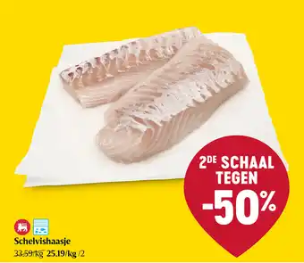 Delhaize Schelvishaasje aanbieding