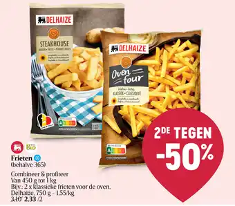 Delhaize Frieten aanbieding