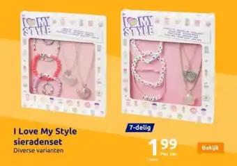 Action I love my style sieradenset aanbieding
