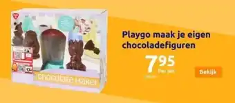 Action Playgo maak je eigen chocoladefiguren aanbieding