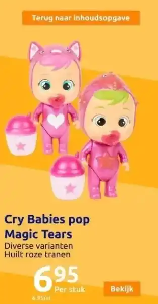 Action Cry babies magic tears pop aanbieding