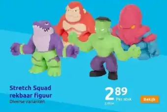 Action Stretcherz stretch squad uitrekbaar figuur aanbieding