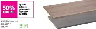 GAMMA Meubelpaneel vergrijsd eiken aanbieding