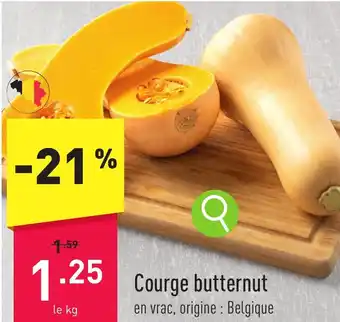 Courge butternut