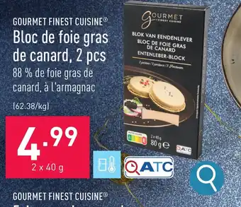 Bloc de foie gras de canard