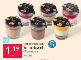 ALDI Verrine dessert aanbieding