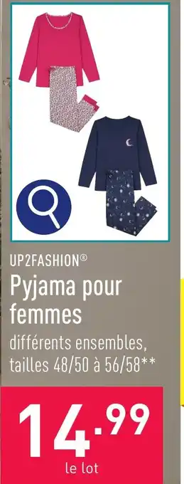 ALDI Pyjama pour femmes aanbieding