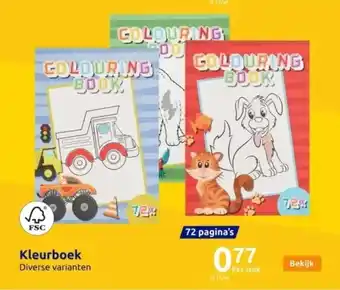 Action Kleurboek aanbieding
