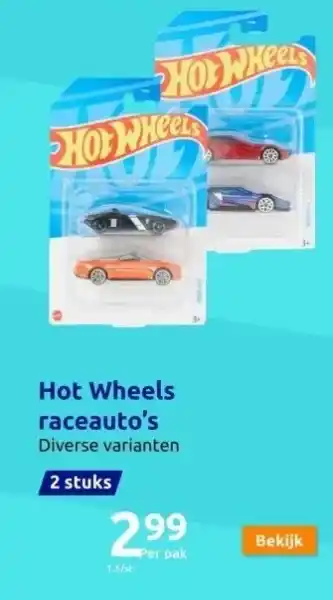 Hot wheels raceauto's
