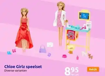 Chloe girlz poppenspeelset