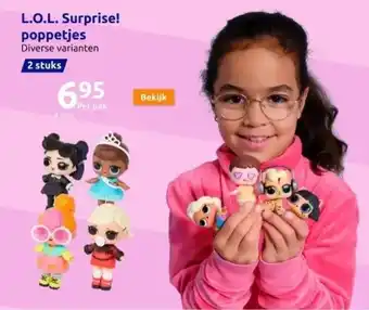 Action L.o.l. surprise! poppetjes aanbieding