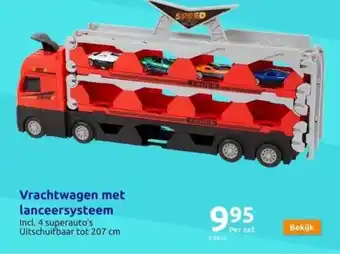 Action Vrachtwagen met lanceersysteem aanbieding