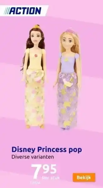 Action Disney princess pop aanbieding
