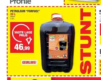 Hubo Petroleum “forfuel” 20 l aanbieding