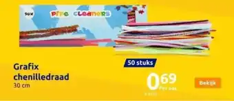 Action Grafix chenilledraad aanbieding