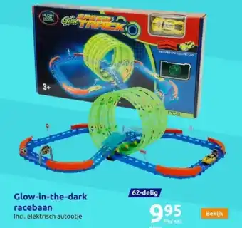 Action Glow-in-the-dark racebaan aanbieding