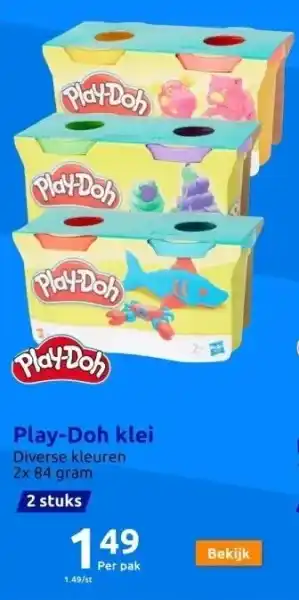 Action Play-doh klei aanbieding
