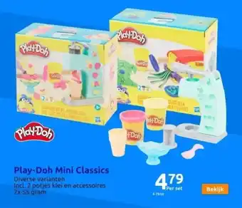 Action Play-doh mini classics aanbieding