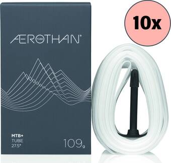 Bol.com Schwalbe binnenband sv21fe aerothan mtb - 40 mm - 27.5 x 2.4/3 inch - 62/75-584 - 100% recyclebaar - tpu - transparant aanbieding