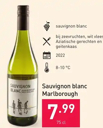 ALDI Sauvignon blanc Marlborough 75cl aanbieding