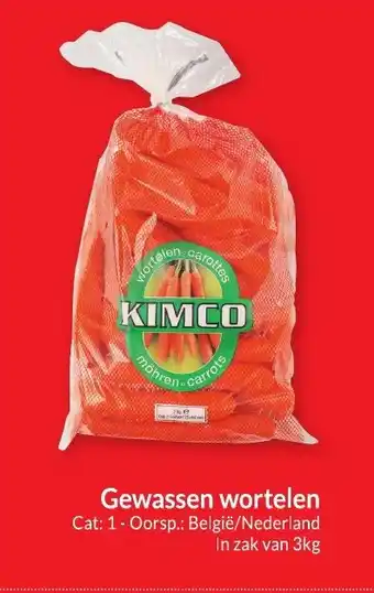 Intermarché Gewassen wortelen aanbieding