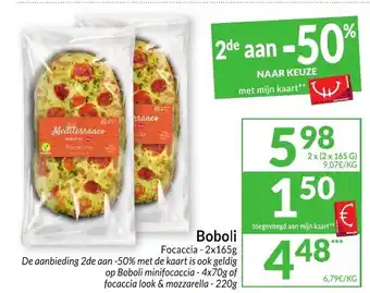 Boboli Focaccia - 2x165g