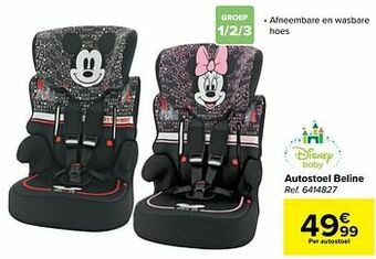 Carrefour Autostoel beline aanbieding