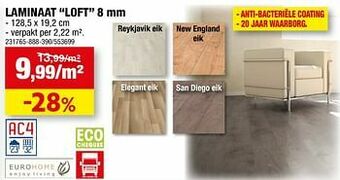 Hubo Laminaat loft aanbieding