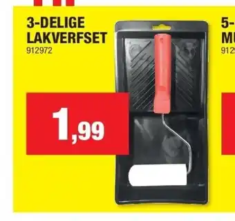 Hubo 3-delige lakverfset aanbieding