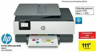 Carrefour Hp printer officejet 812e 3-in-1 aanbieding