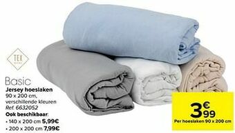Carrefour Jersey hoeslaken aanbieding