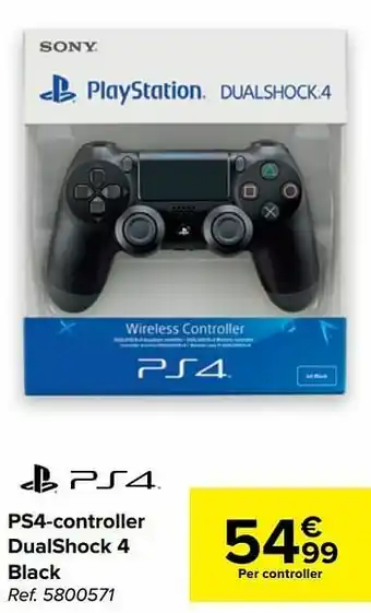 Sony Ps4-controller dualshock 4 black