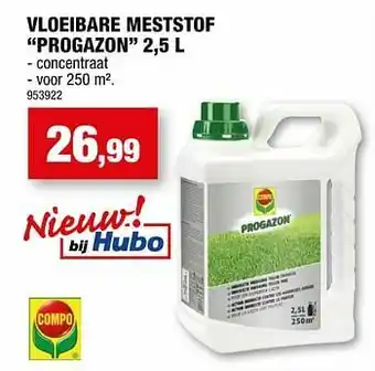 Hubo Vloeibare meststof progazon aanbieding