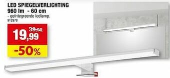Hubo Led spiegelverlichting aanbieding