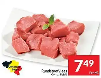 Intermarché Rundstoofvlees 1 kg aanbieding