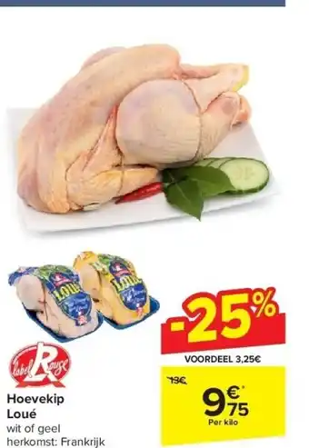 Carrefour Hoevekip loué aanbieding