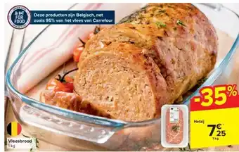 Carrefour Vleesbrood aanbieding