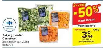 Carrefour Zakje groenten carrefour aanbieding