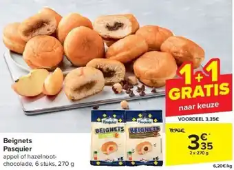 Carrefour Beignets pasquier aanbieding