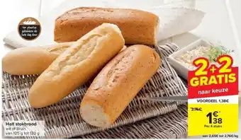 Carrefour Half stokbrood aanbieding