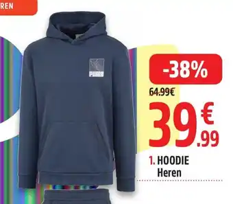 Intersport HOODIE Heren aanbieding