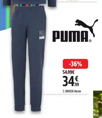 Intersport BROEK Heren aanbieding