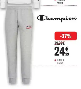 Intersport BROEK Heren aanbieding