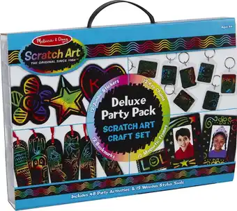 Bol.com Melissa & doug scratch art set deluxe feestpakke aanbieding