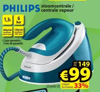 ElectroStock PHILIPS Stoomcentrale / centrale vapeur aanbieding