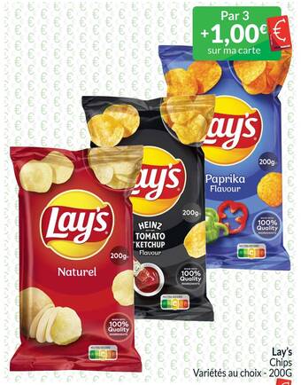Intermarché Lay's Chips 200 g aanbieding